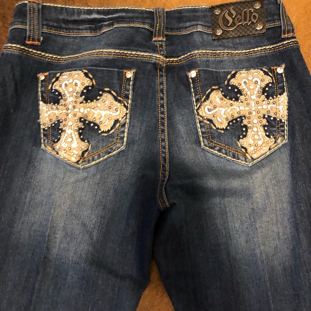 Cello Jeans with Cross pockets